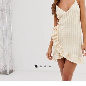 ASOS plaid dress